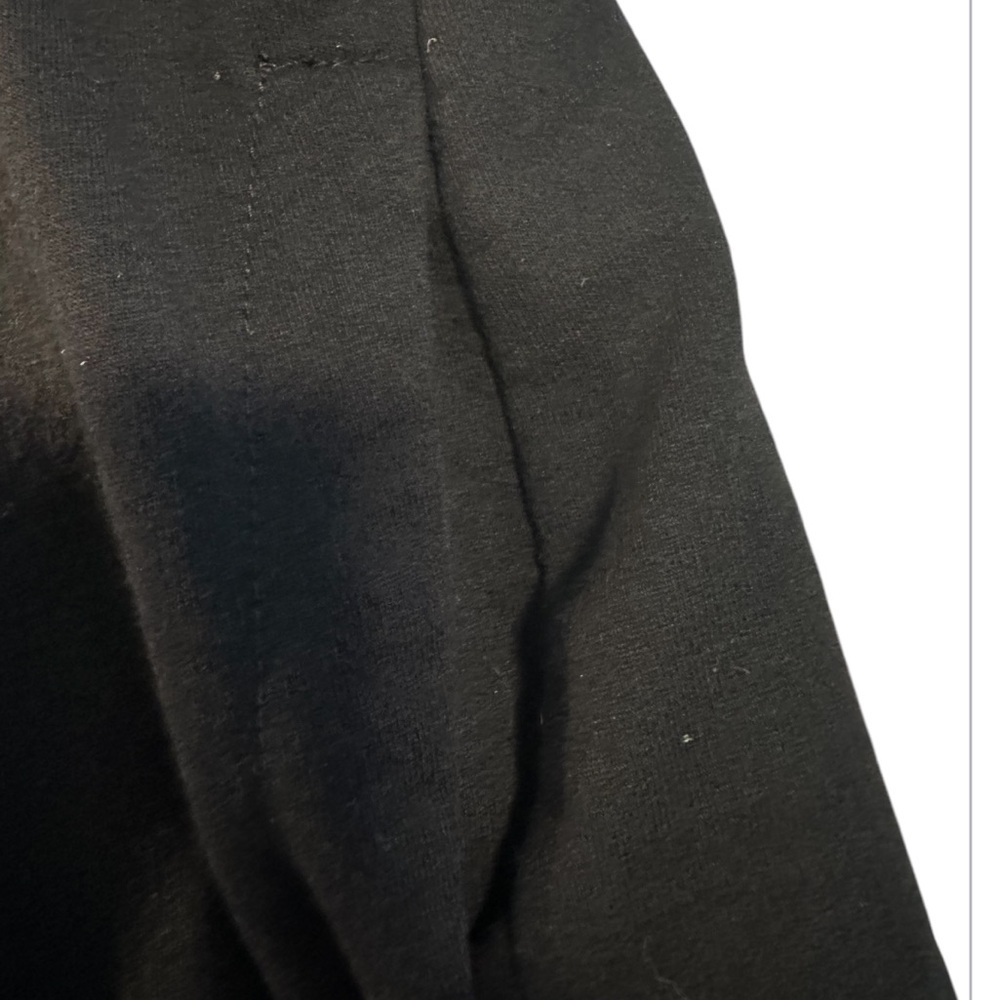 Zenana Outfitters Black Long Sleeve Dress W/Pockets!!! sweatshirt Style - Picture 3 of 4